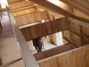 Wingate Loft view of stalls